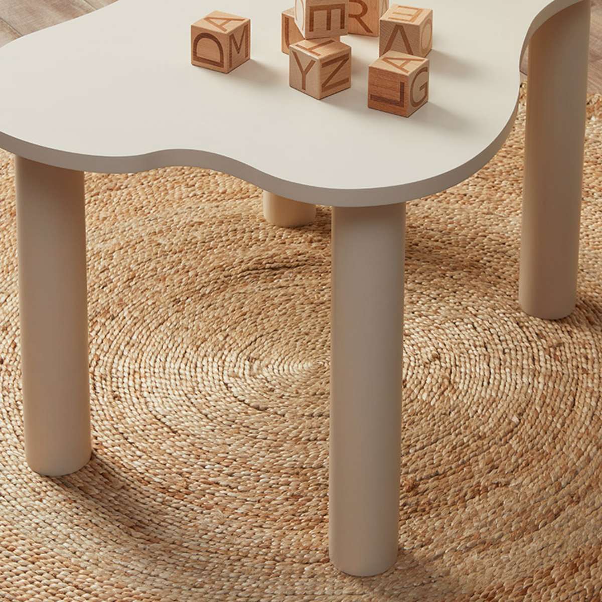 Mini Pebble Play Table - Beige - SECONDS - Mocka New Zealand