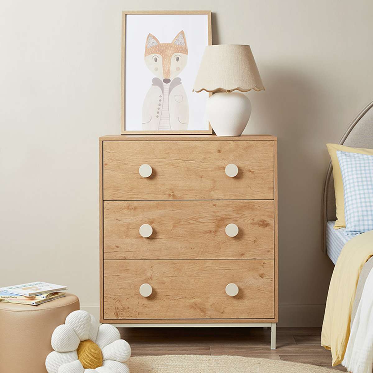 Aspiring Natural Three Piece Nursery Set - Mocka New Zealand