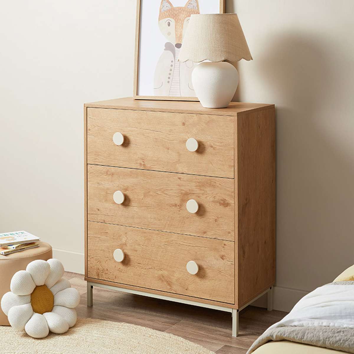 Spotty Tallboy - Cream - Mocka New Zealand