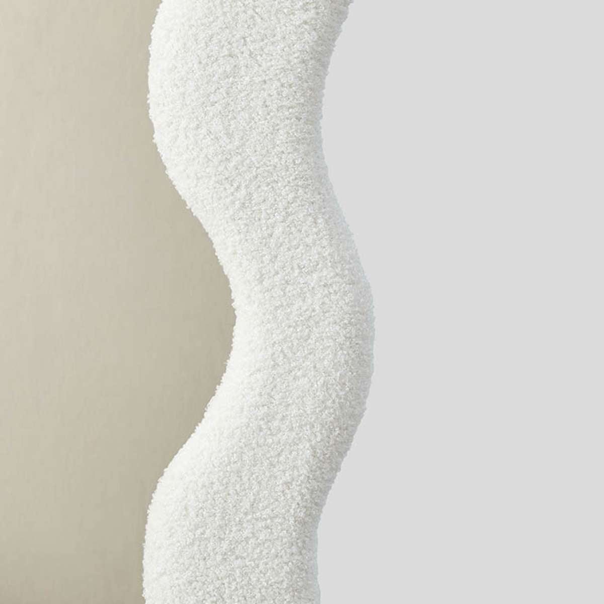 Wiggly Mirror - White Teddy - Mocka New Zealand