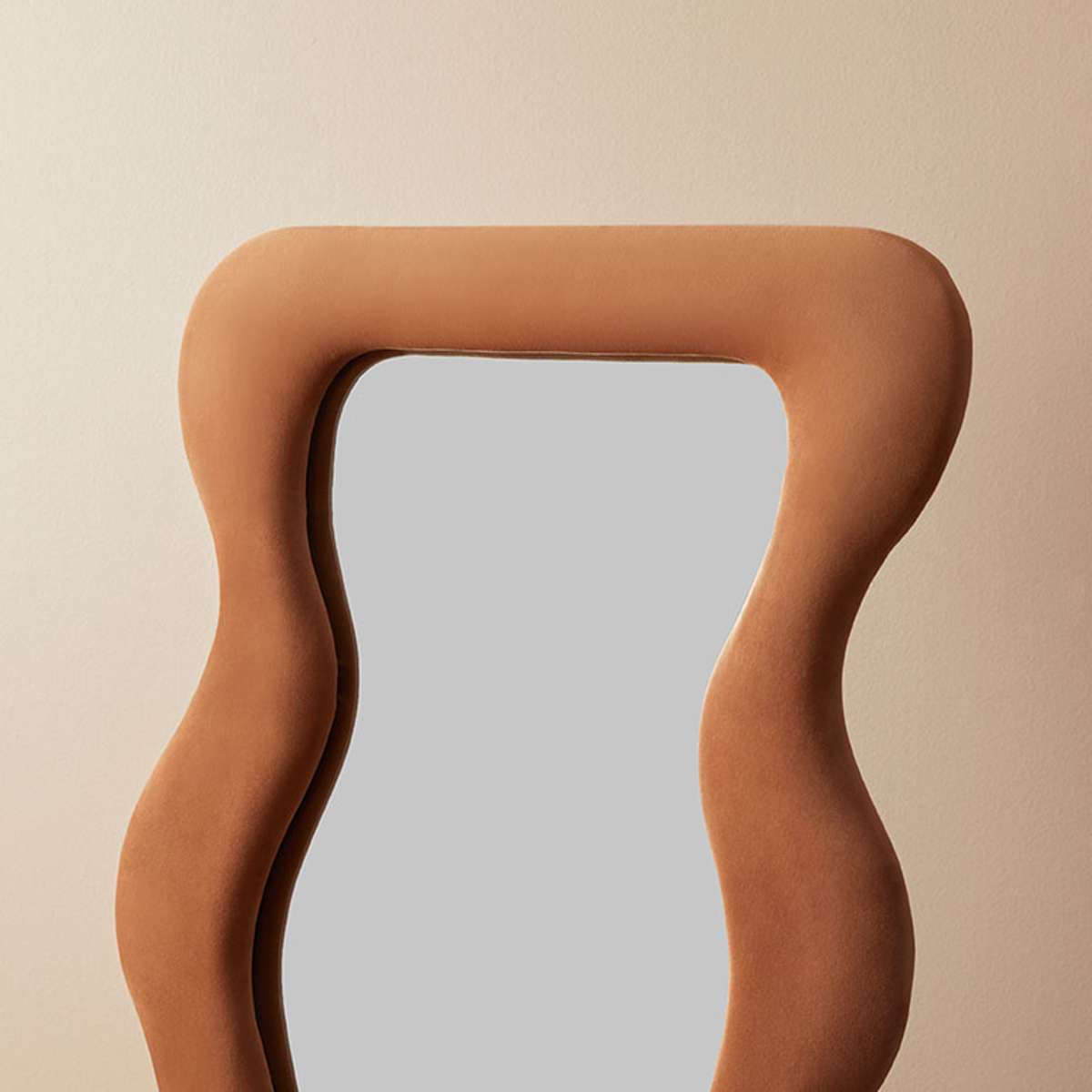 Wiggly Mirror - Rust - Mocka New Zealand