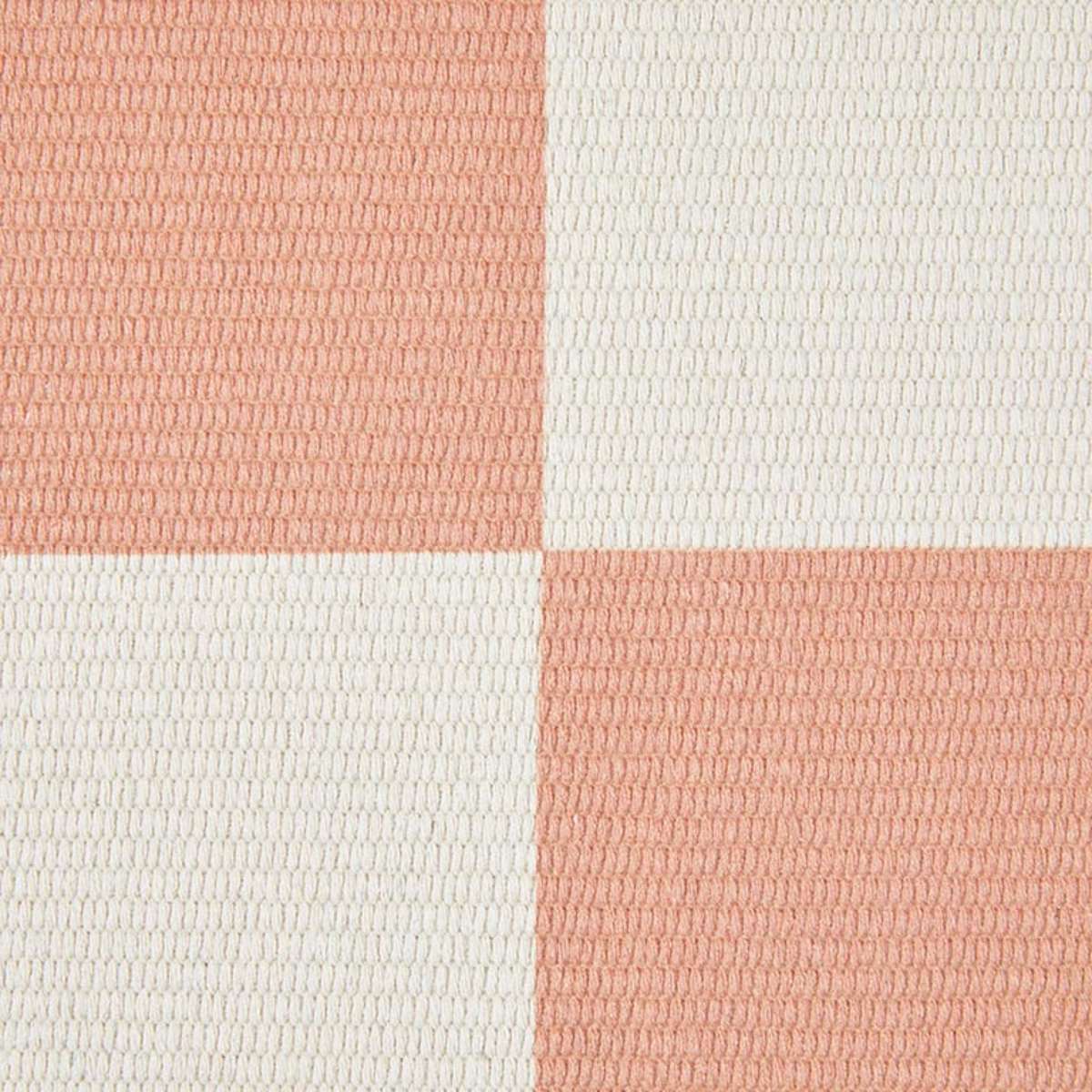 Kobie Checkerboard Rug - Rust - Mocka New Zealand