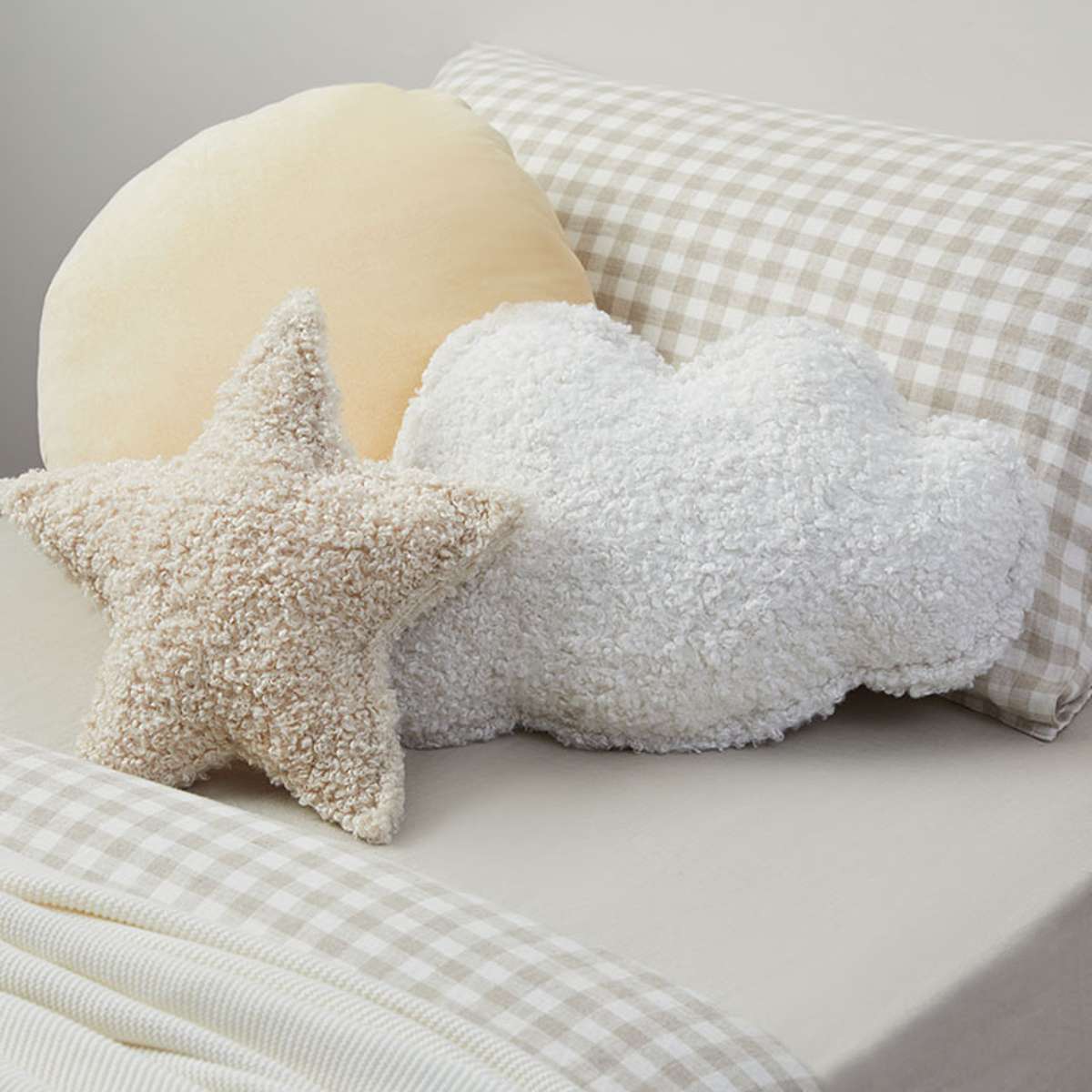 Sherpa Star Cushion - Mocka New Zealand