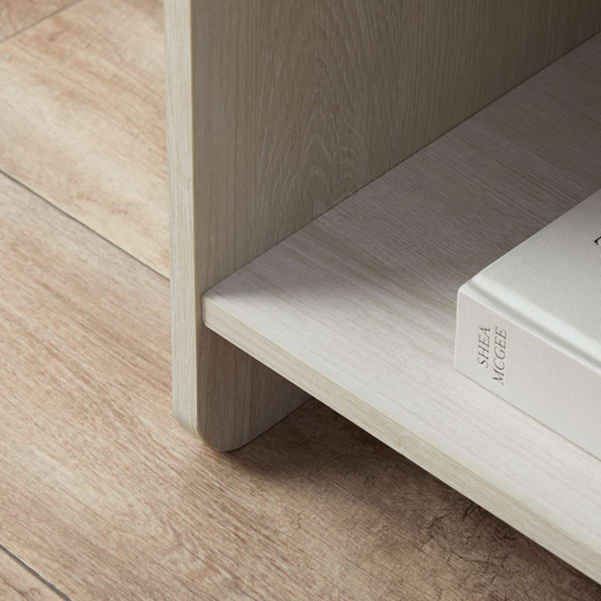 Owen Bedside Table - Cream - Mocka New Zealand