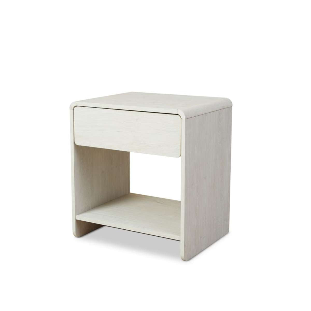 Owen Bedside Table - Cream - Mocka New Zealand