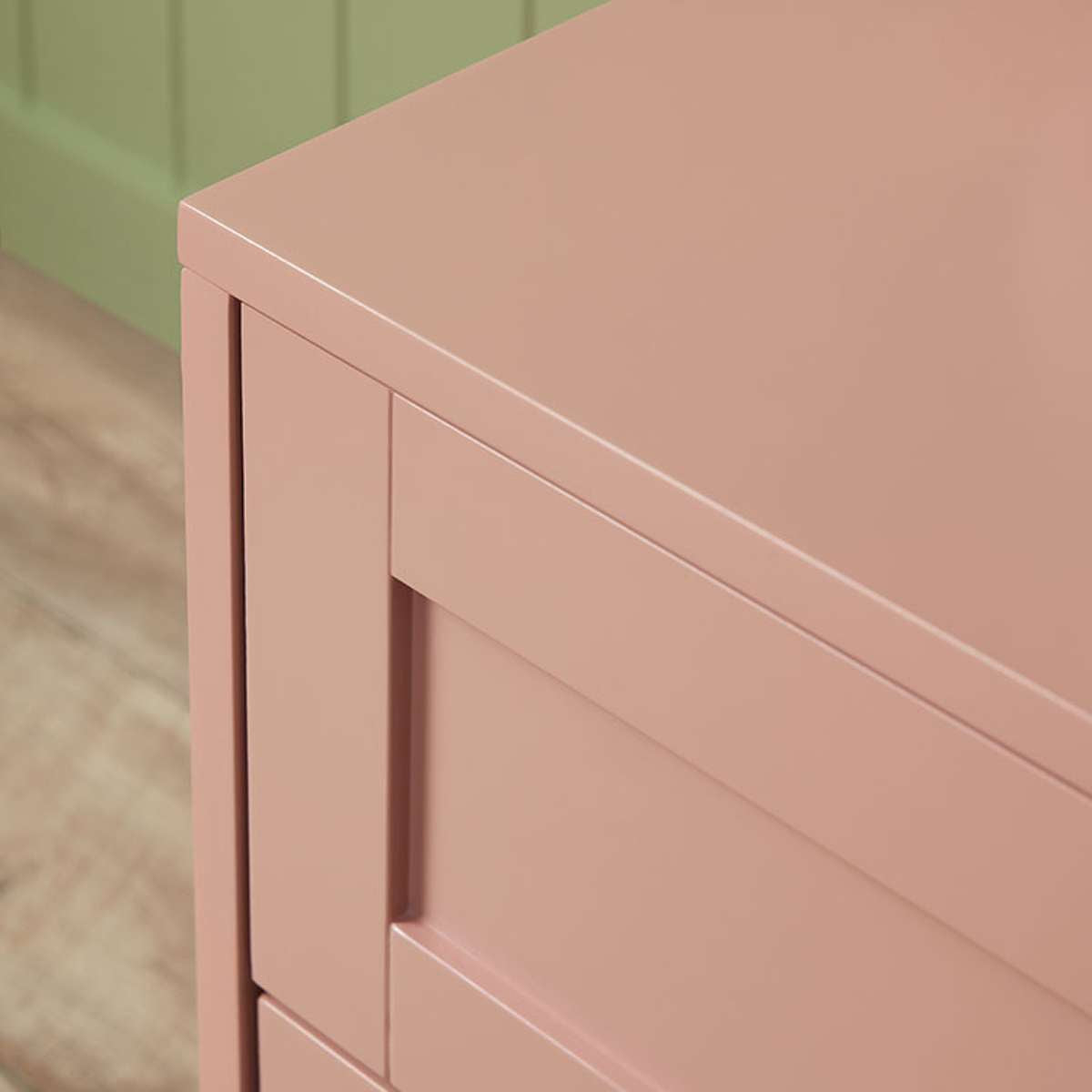 Eros Bedside Table - Pink - Mocka New Zealand