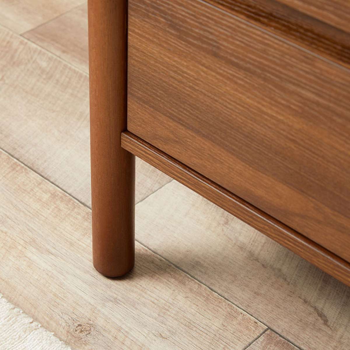 Blair Bedside Table - Walnut - Mocka New Zealand