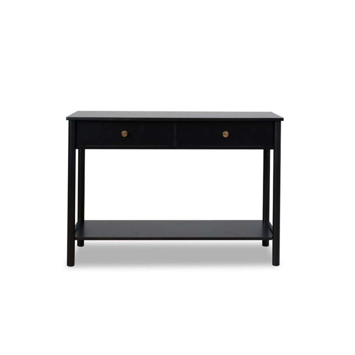 Delaney Console Table - Black - Mocka New Zealand