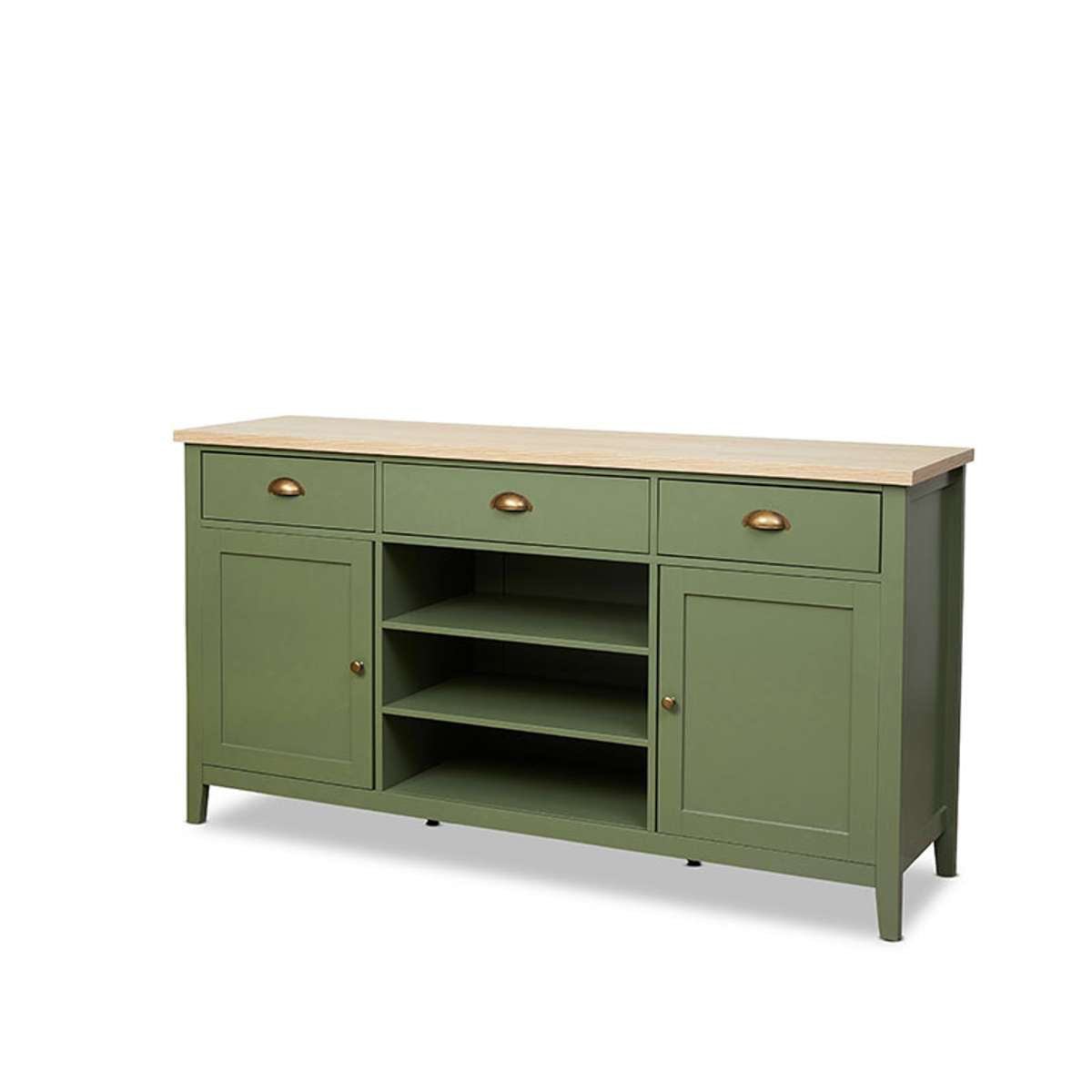 Hastings Buffet - Olive Green/Natural - Mocka New Zealand