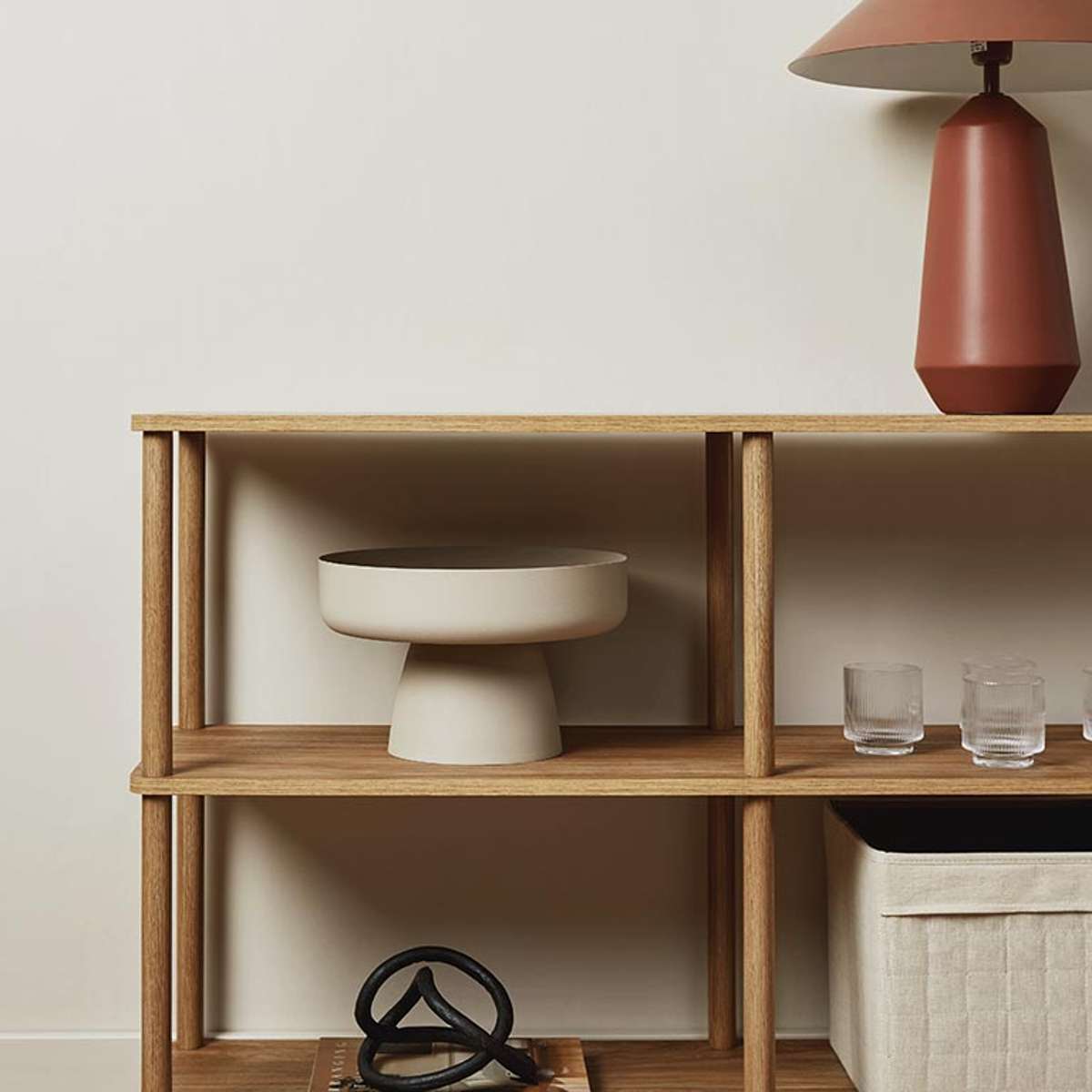 Eden Low Shelf - Pecan - Mocka New Zealand