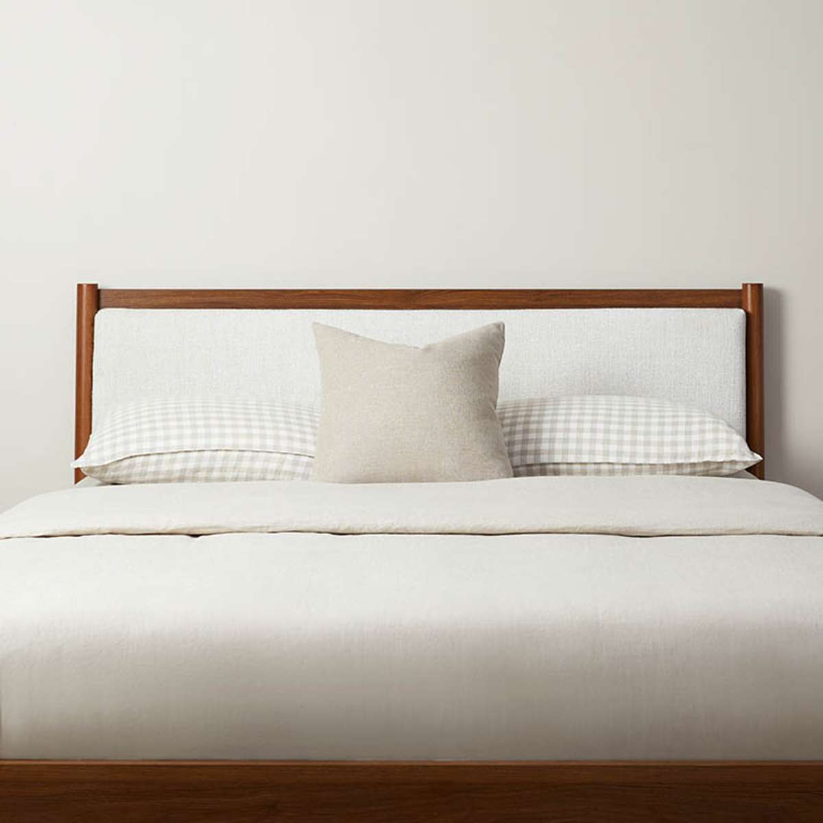 Blair Queen Bed - Walnut - Mocka New Zealand