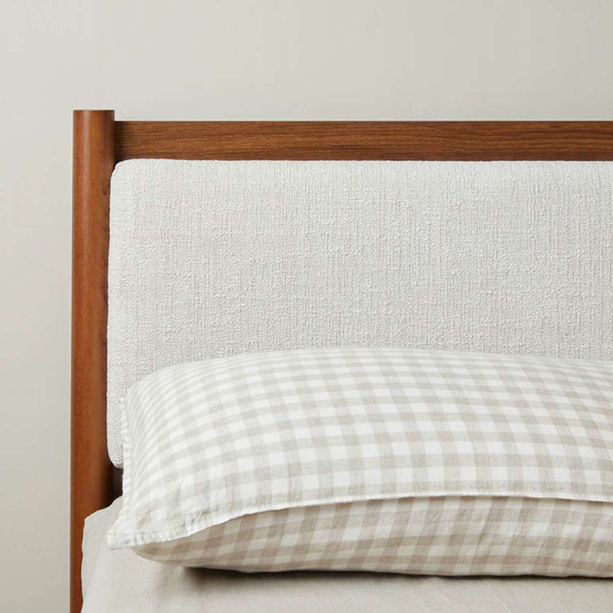 Blair Queen Bed - Walnut - Mocka New Zealand