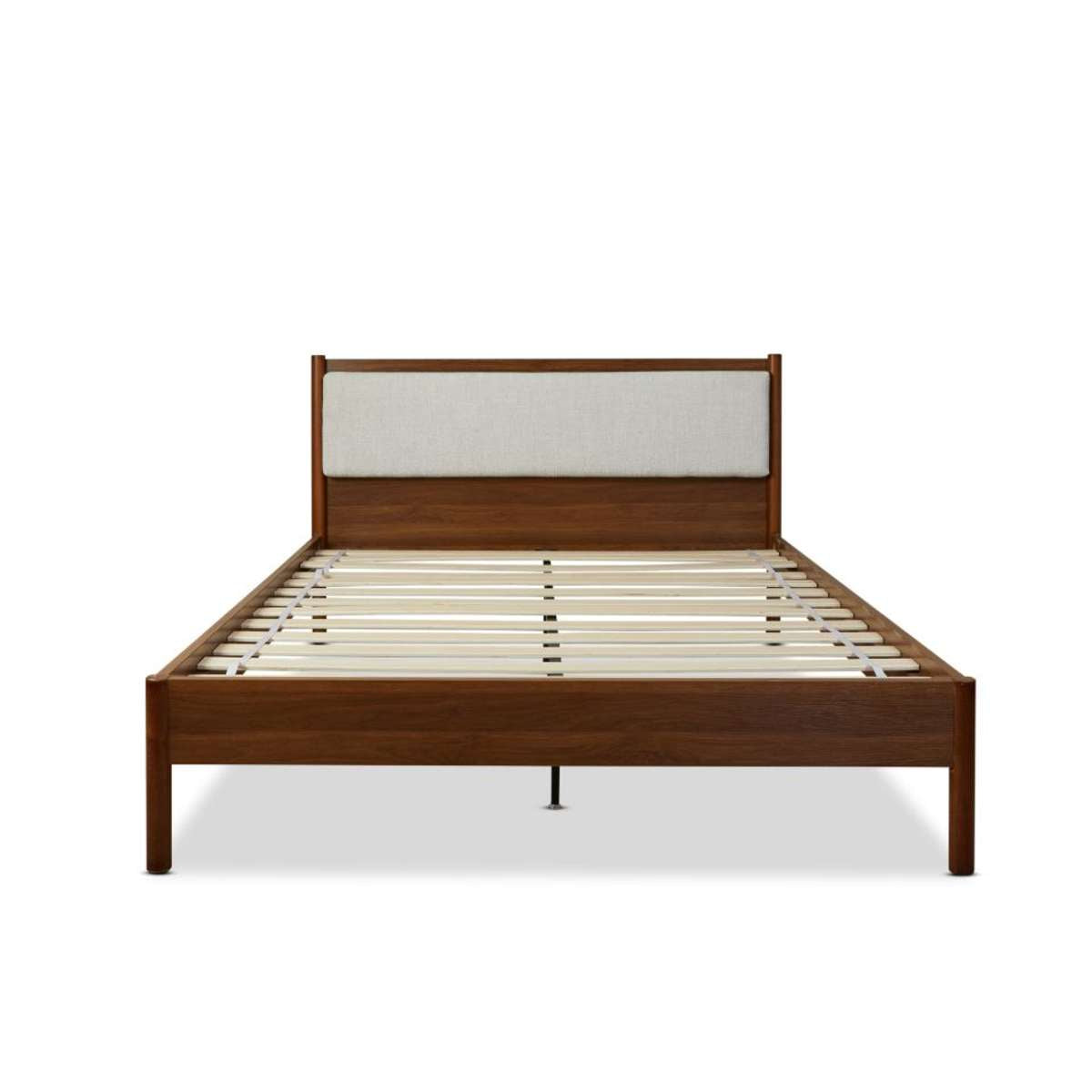 Blair Queen Bed - Walnut - Mocka New Zealand