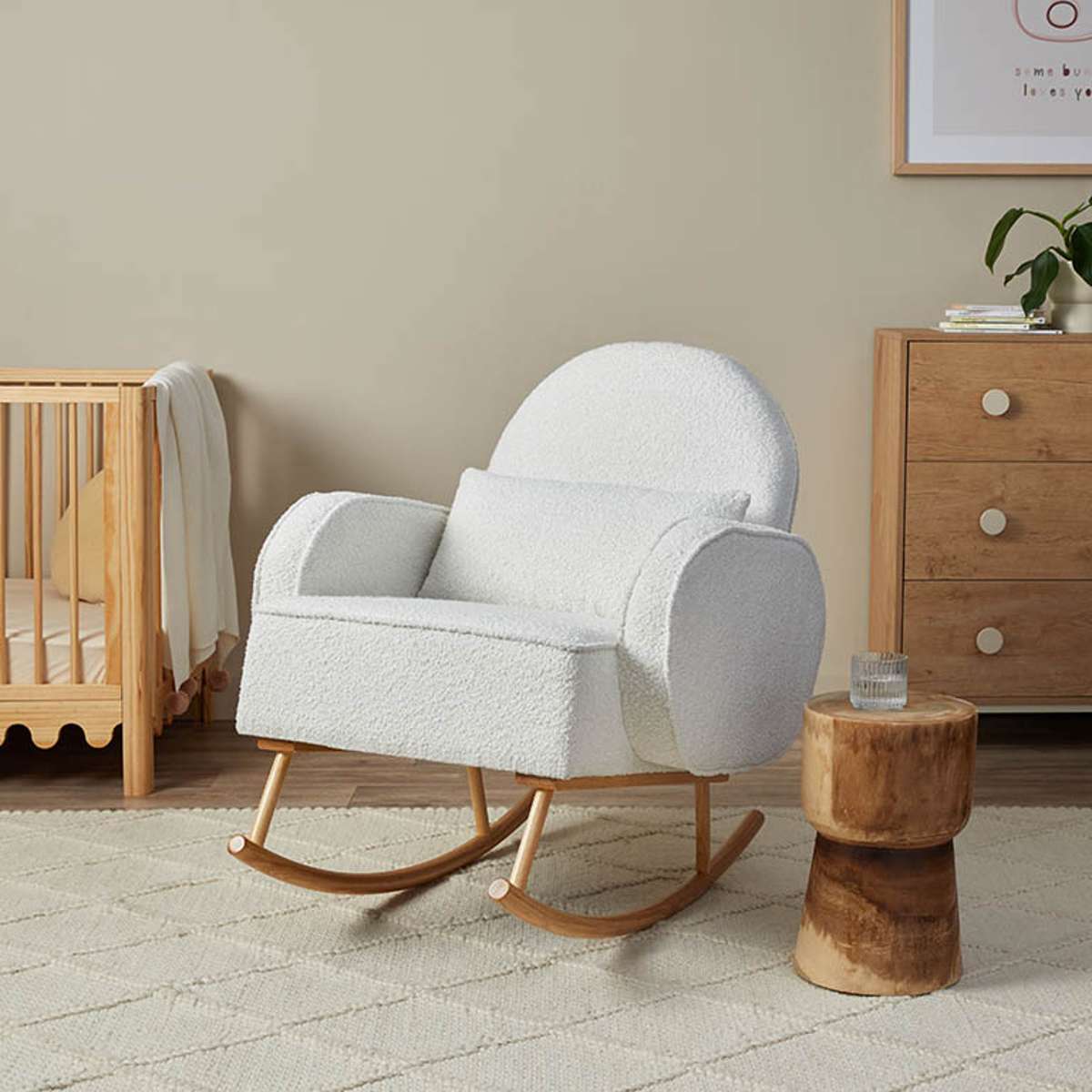 Blake Natural Five Piece Nursery Set - Mocka New Zealand