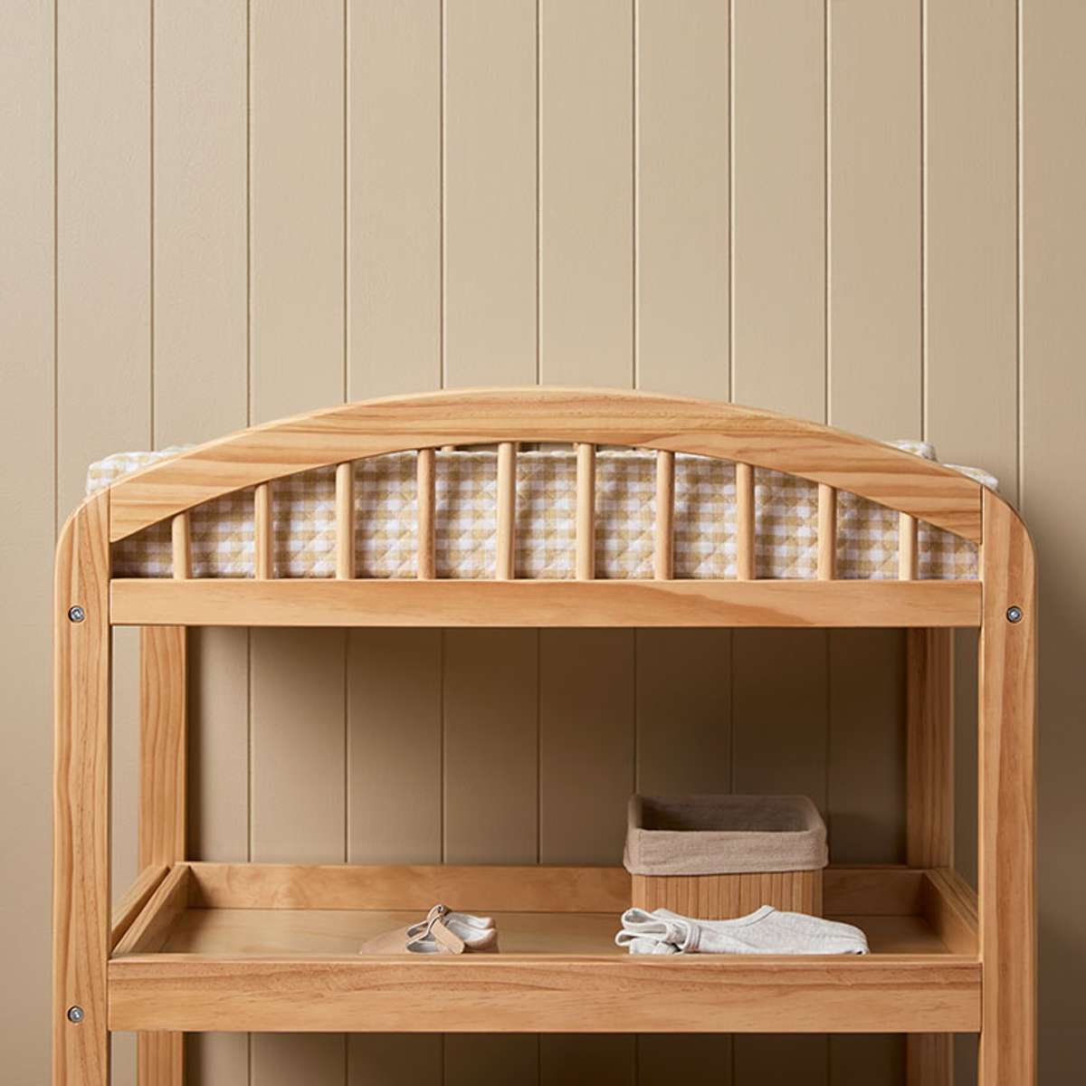Archie 2 Shelf Change Table - Mocka New Zealand