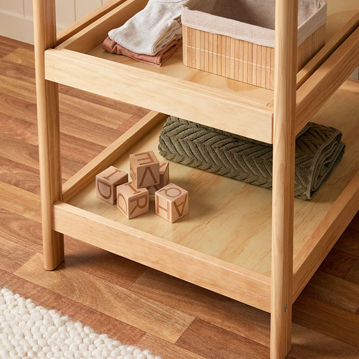 Archie 2 Shelf Change Table - Mocka New Zealand