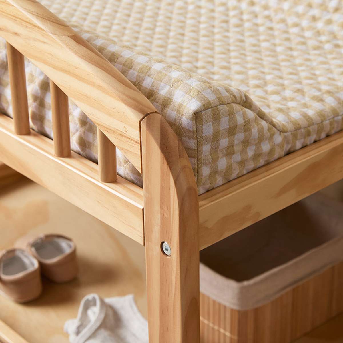 Archie 2 Shelf Change Table - Mocka New Zealand