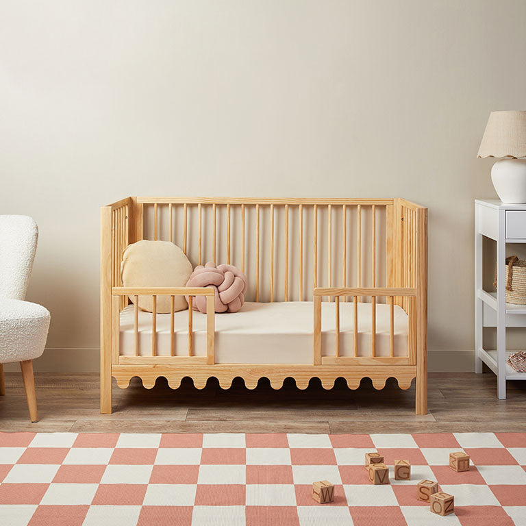 Luan Cot Toddler Half Frames - Natural - Mocka New Zealand