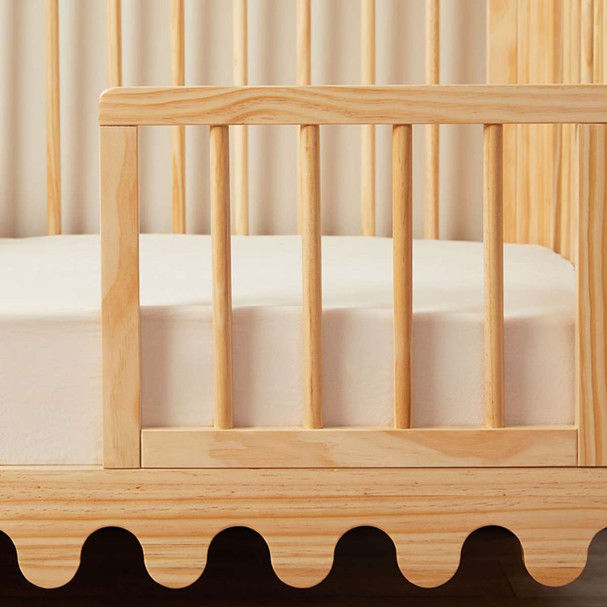 Luan Cot Toddler Half Frames - Natural - Mocka New Zealand