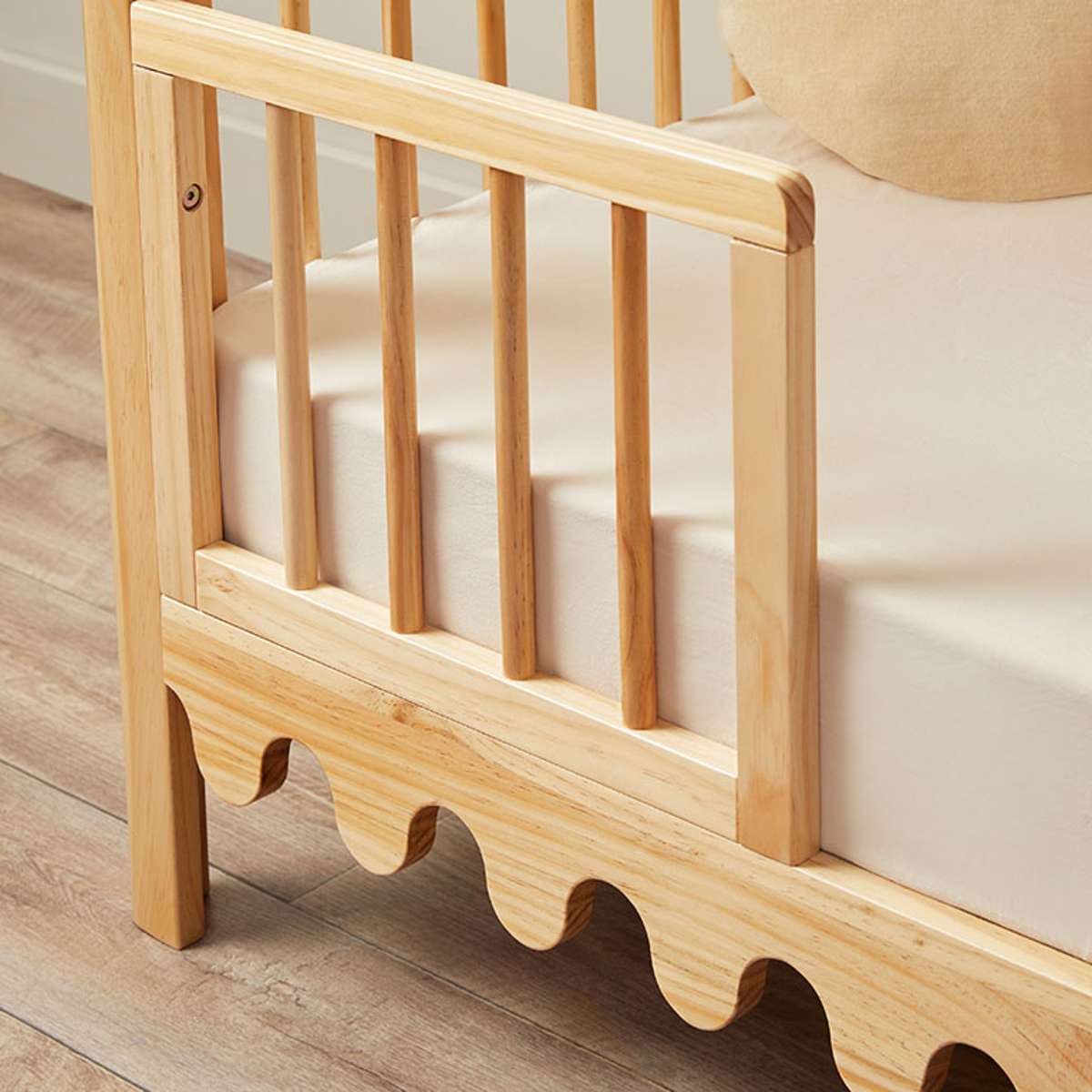 Luan Cot Toddler Half Frames - Natural - Mocka New Zealand