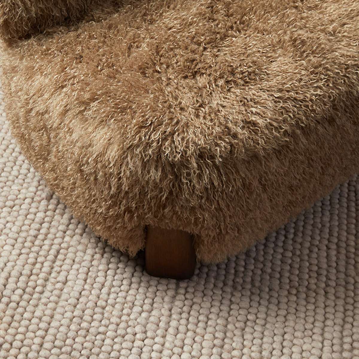 Ted Sherling Occasional Chair - Brown - Mocka New Zealand