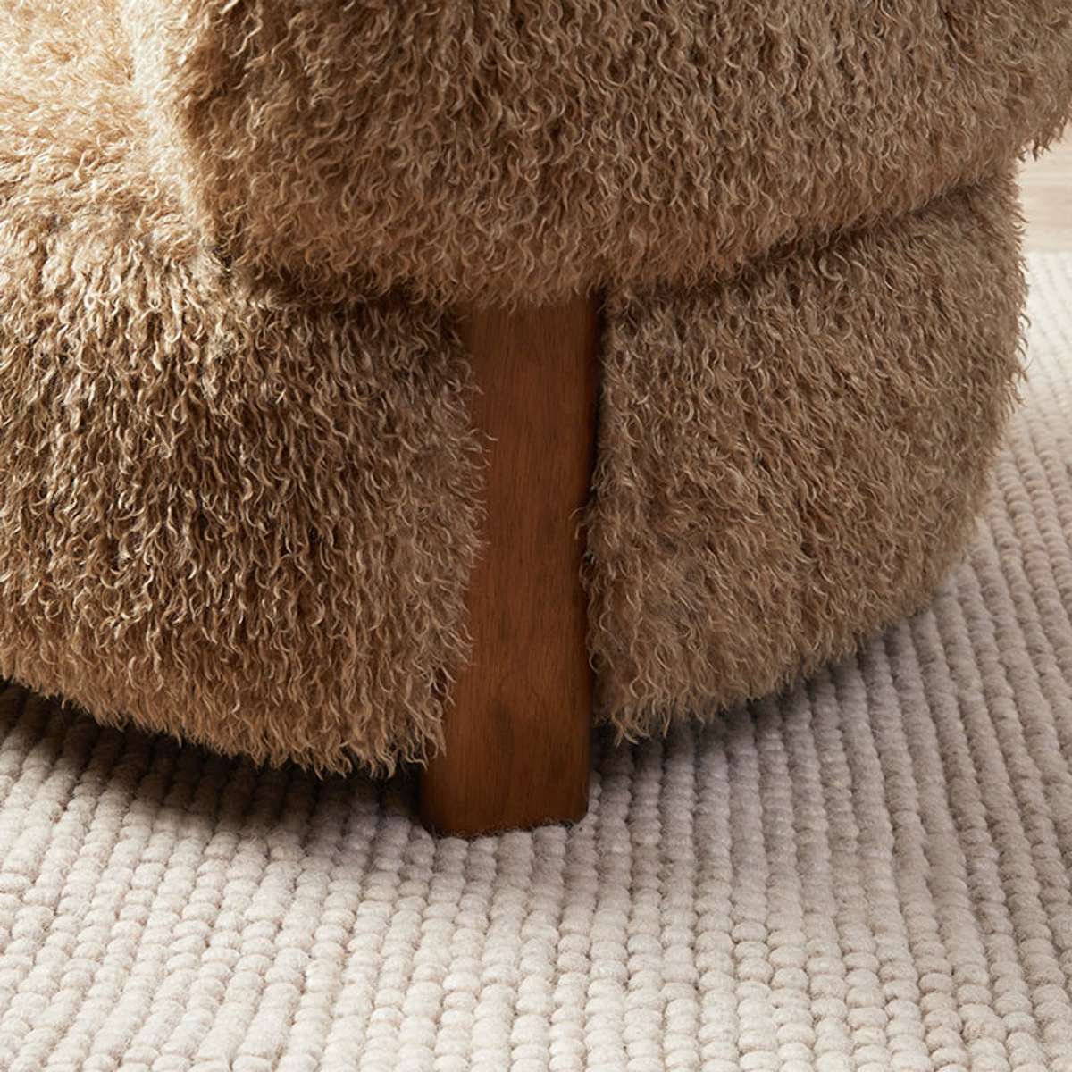 Ted Sherling Occasional Chair - Brown - Mocka New Zealand