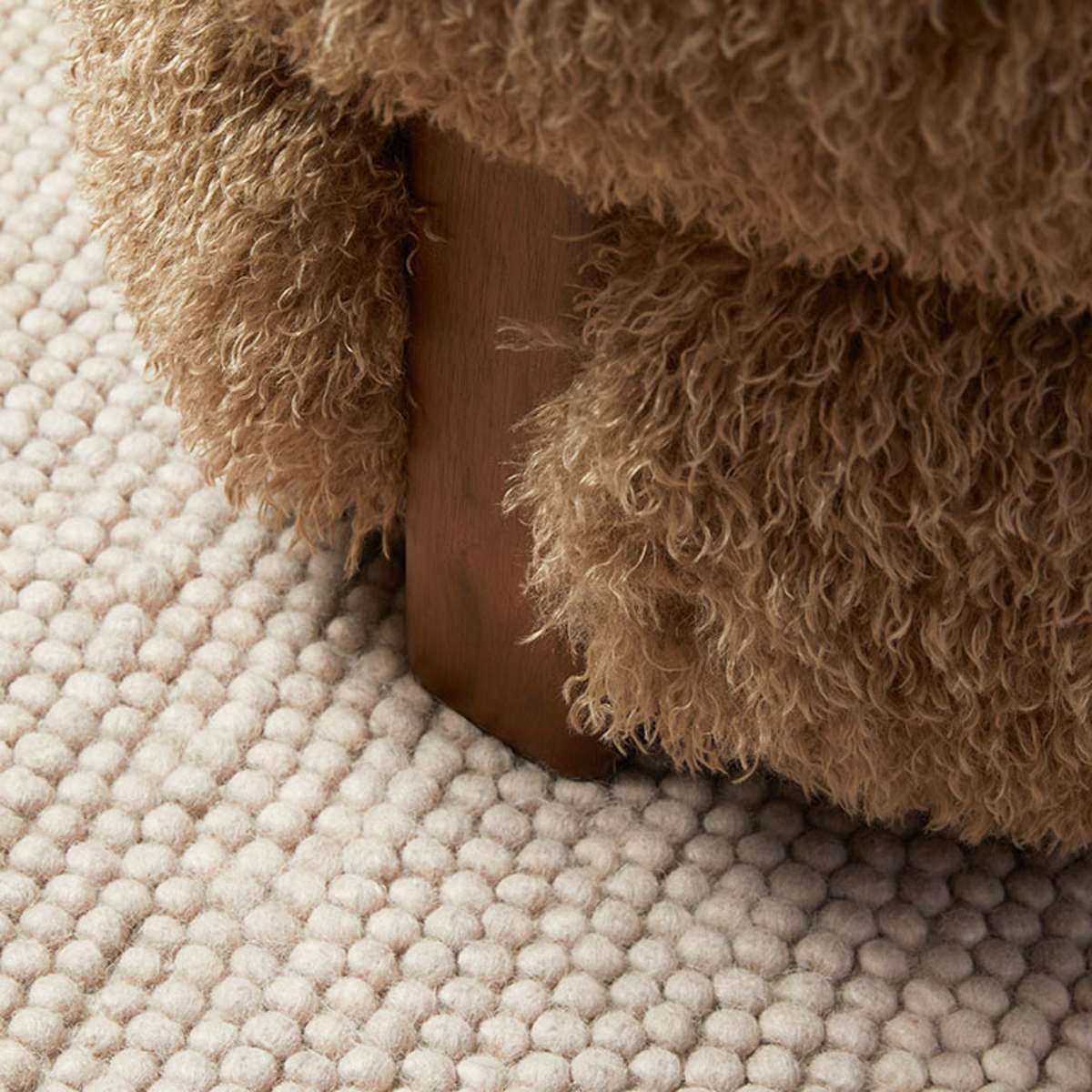 Ted Sherling Occasional Chair - Brown - Mocka New Zealand