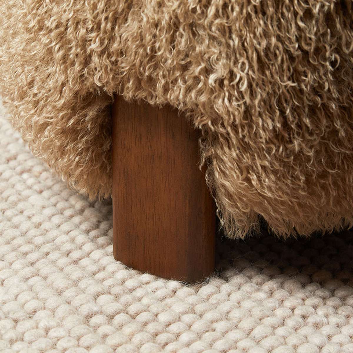 Ted Sherling Occasional Chair - Brown - Mocka New Zealand