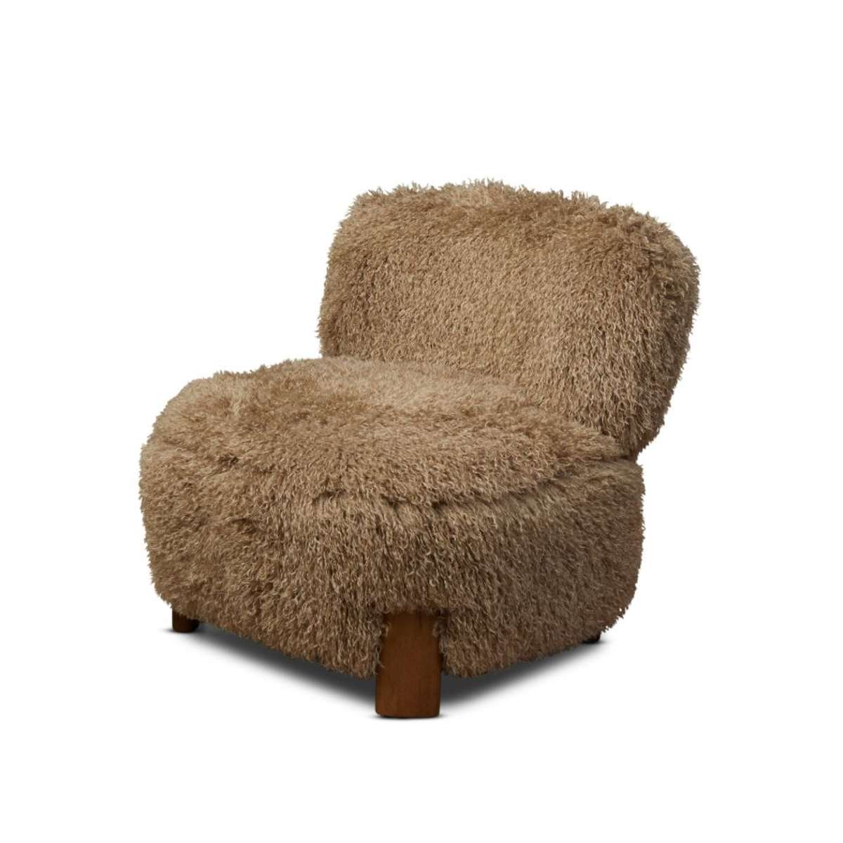 Ted Sherling Occasional Chair - Brown - Mocka New Zealand