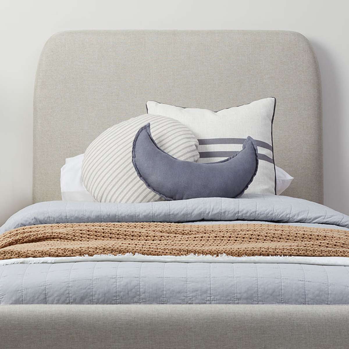 Sully Storage Single Bed - Natural - Mocka New Zealand