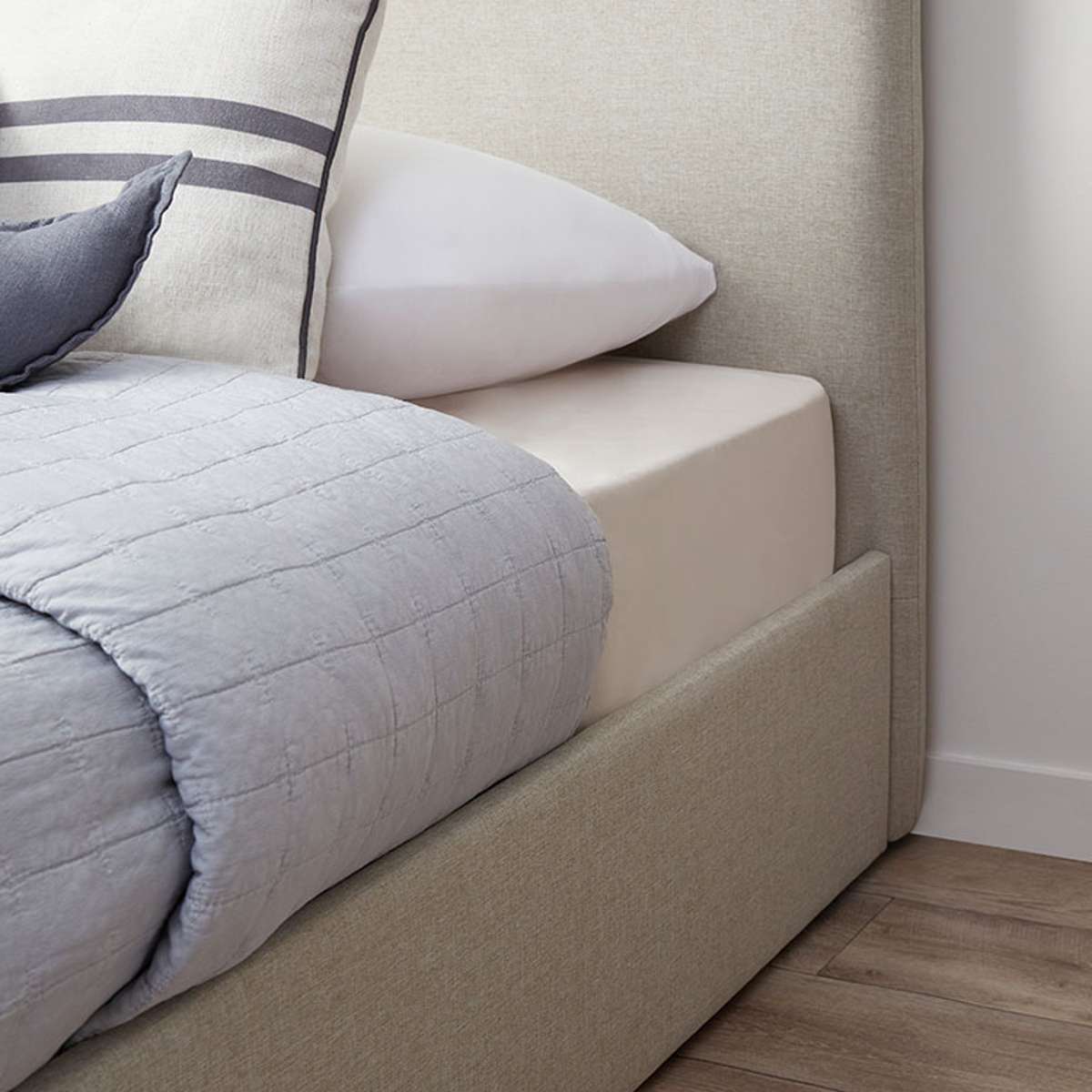 Sully Storage Single Bed - Natural - Mocka New Zealand
