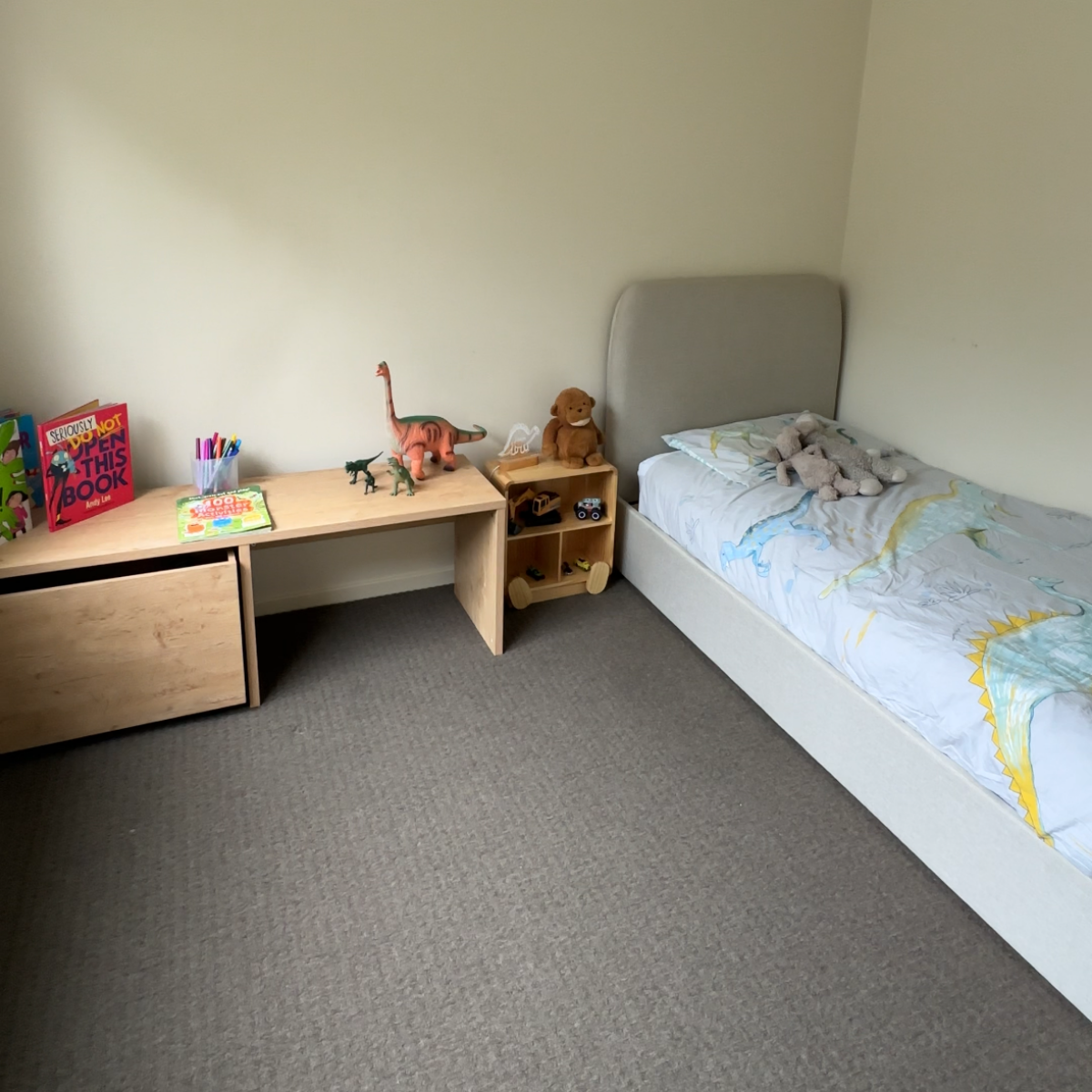 Sully Storage Single Bed - Natural - Mocka New Zealand