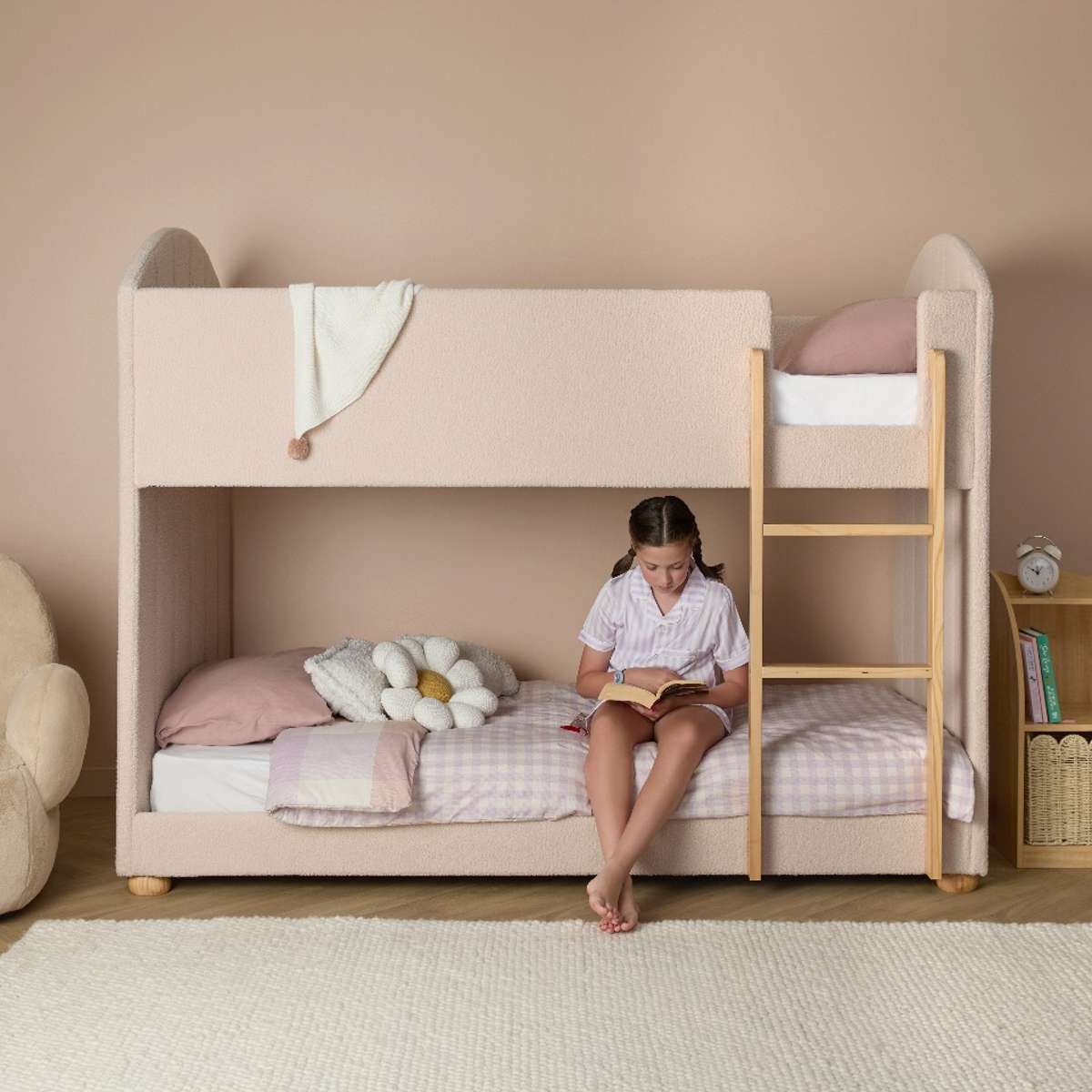 Teddy Bunk Bed - Beige - Mocka New Zealand