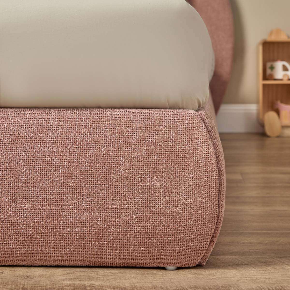 Arlo Arched King Single Bed - Dusty Pink - Mocka New Zealand