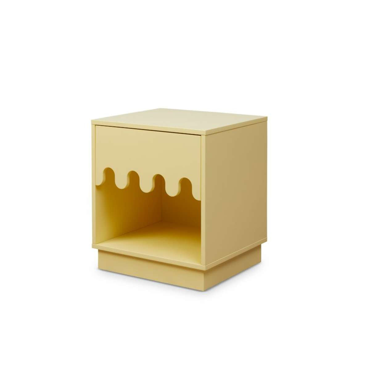 Ice Cream Bedside Table - Yellow - Mocka New Zealand