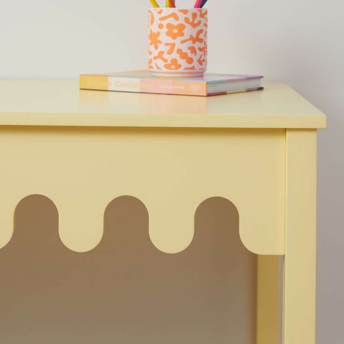Ice Cream Desk - Yellow - Mocka New Zealand