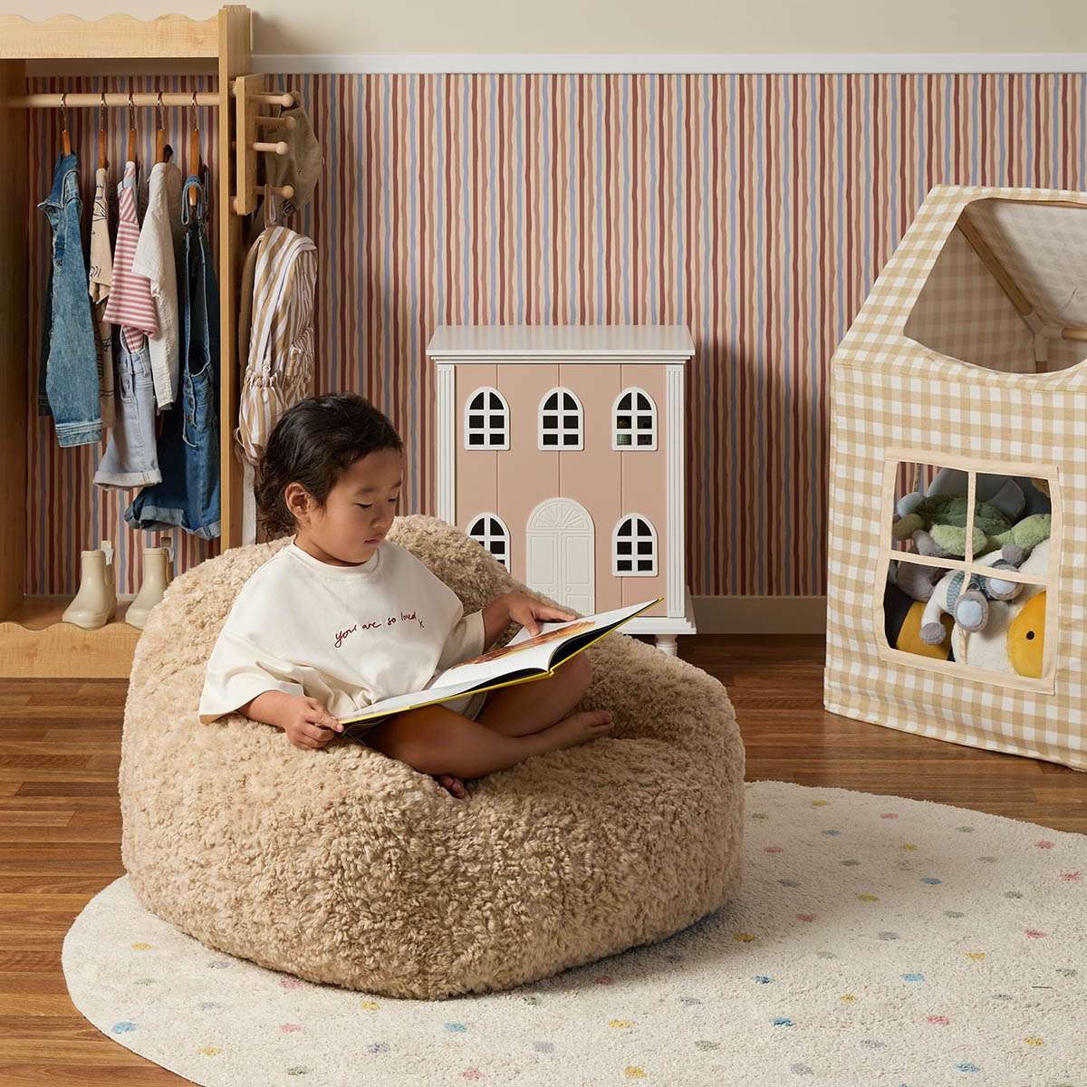 The Mini Chill Chair - Beige - Mocka New Zealand