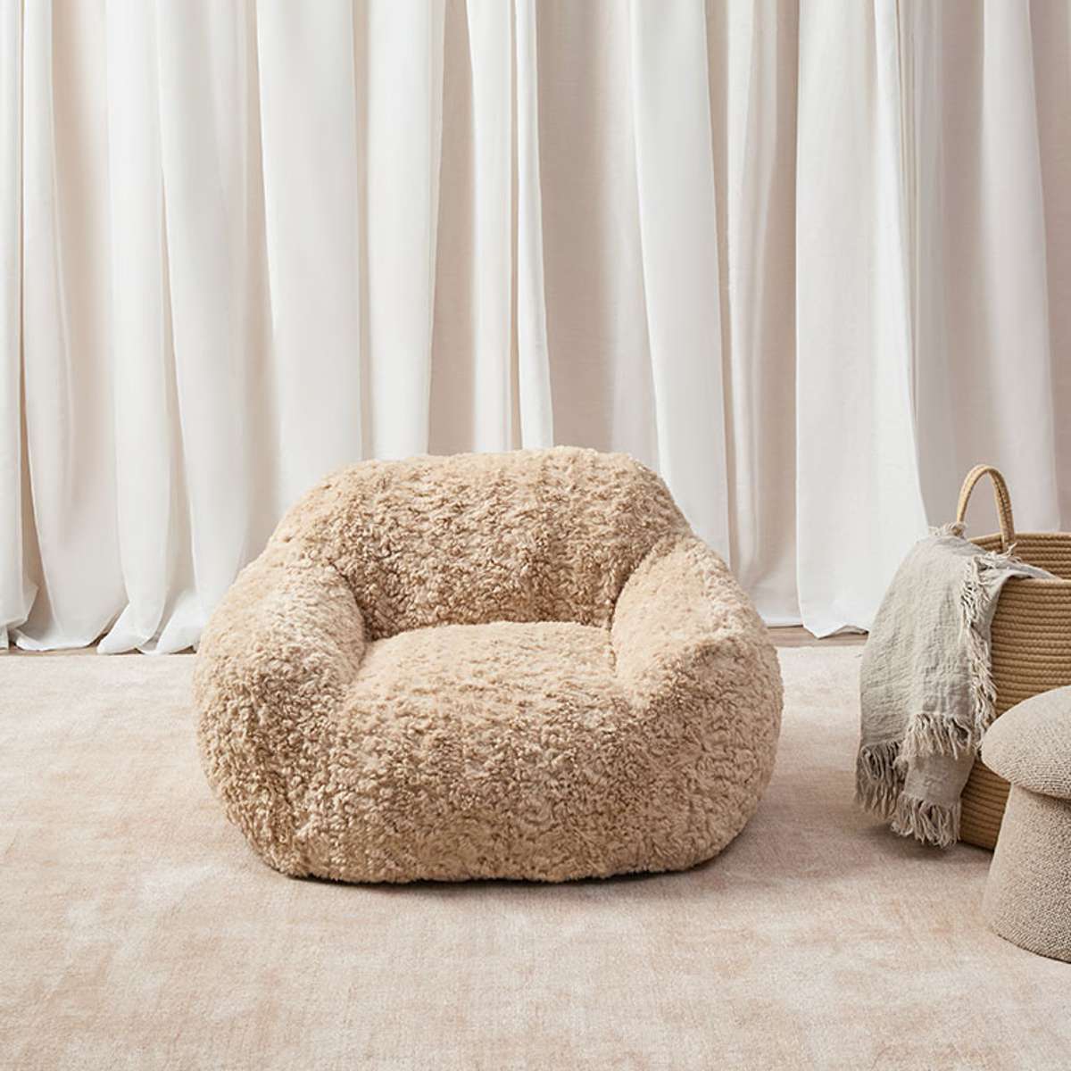 The Mini Chill Chair - Beige - Mocka New Zealand