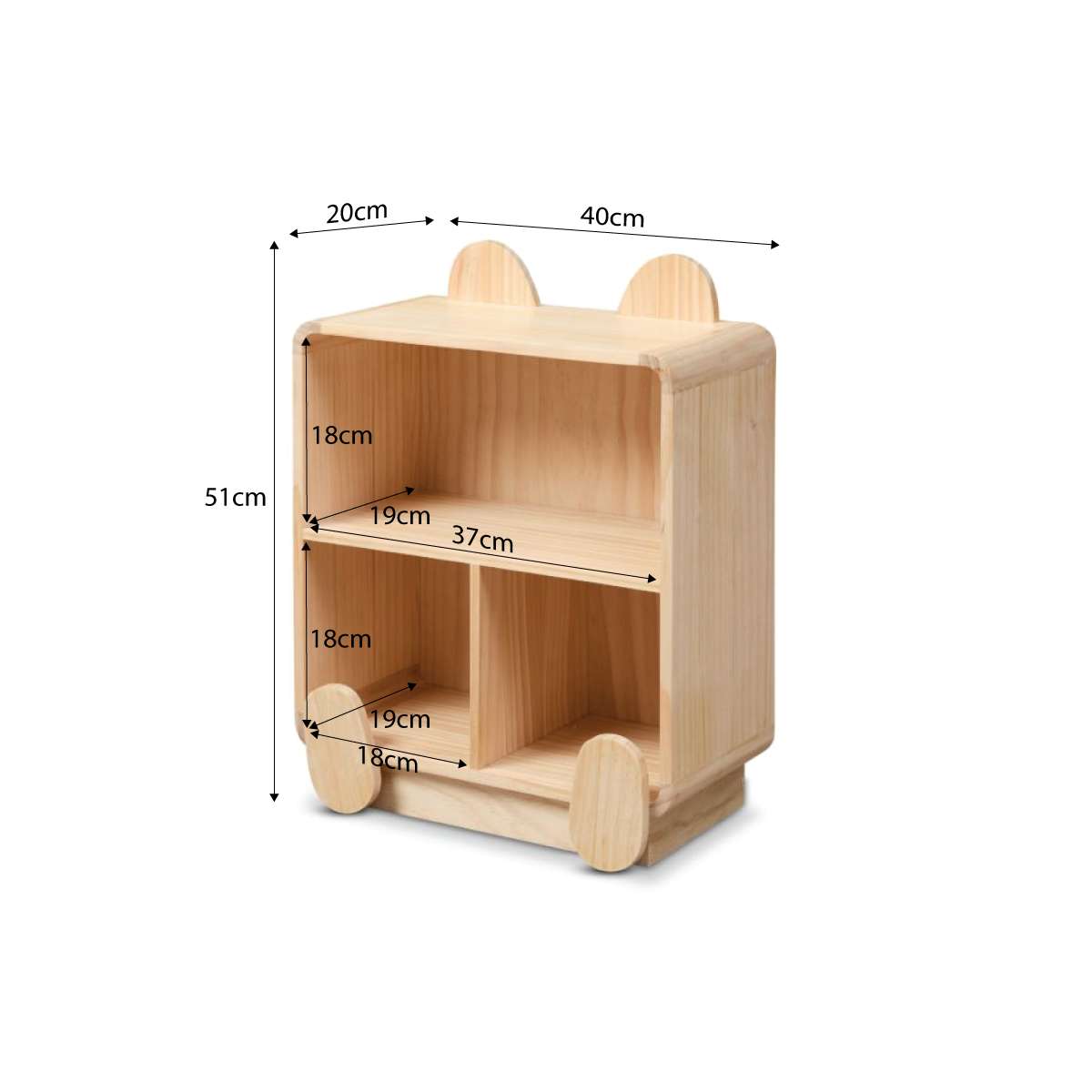 Bear Bedside Table - Mocka New Zealand