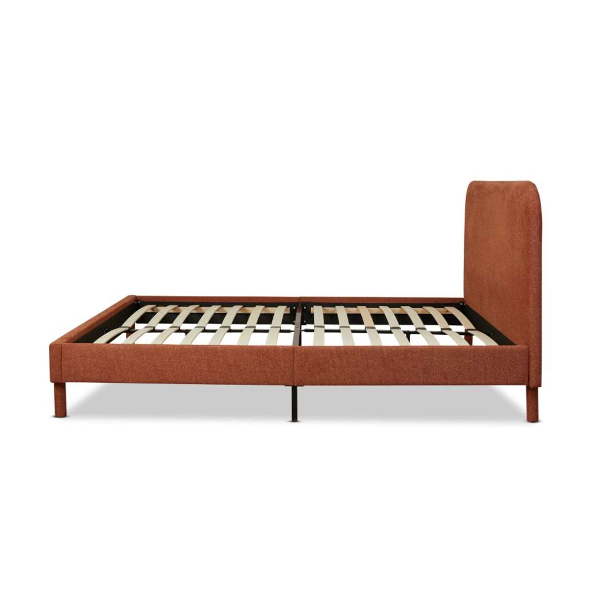 Melvin Queen Bed - Clay - Mocka New Zealand