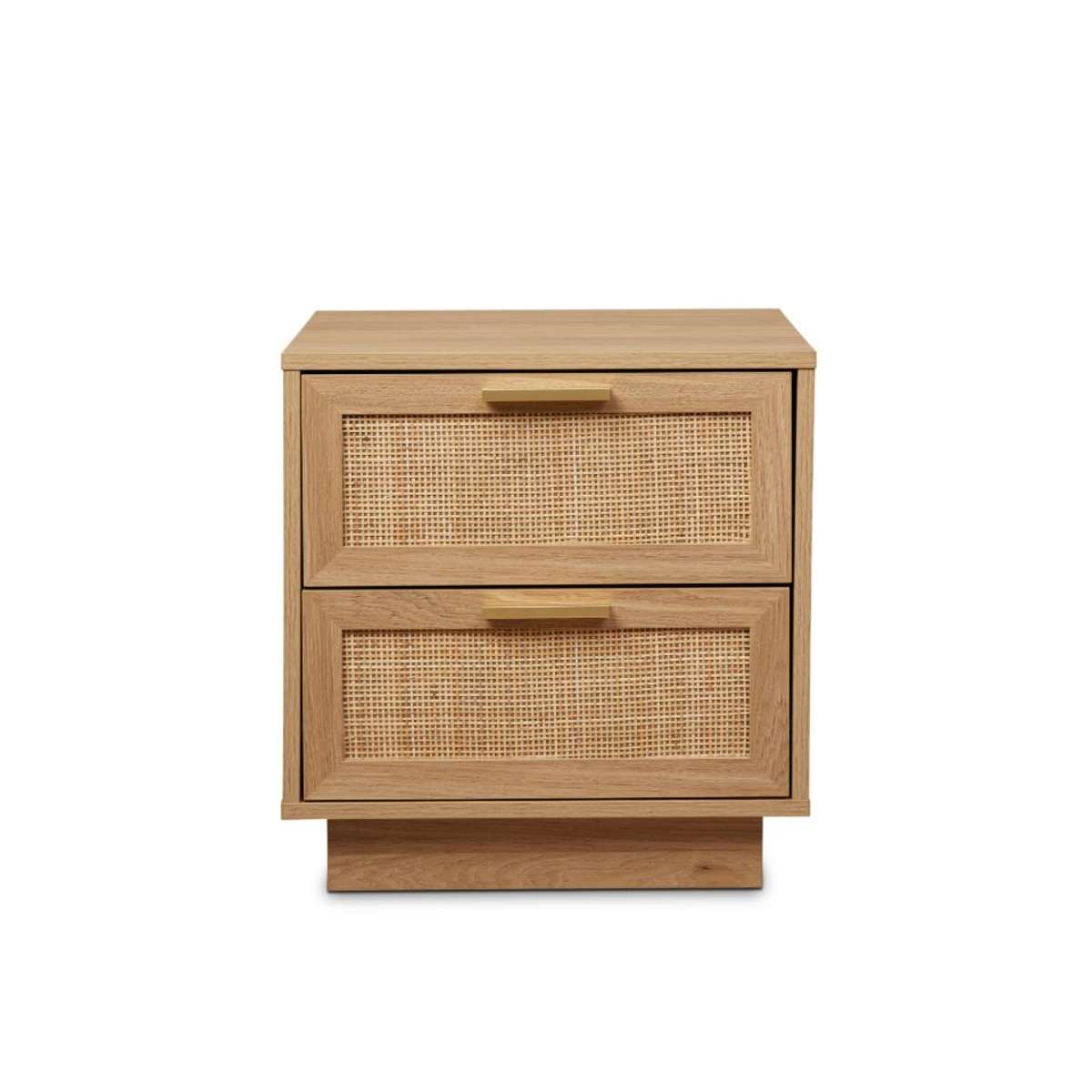 Noosa Rattan Bedside Table - Natural - Mocka New Zealand