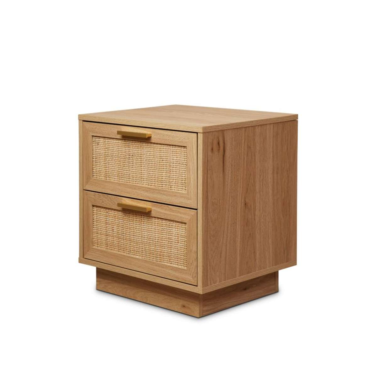 Noosa Rattan Bedside Table - Natural - Mocka New Zealand