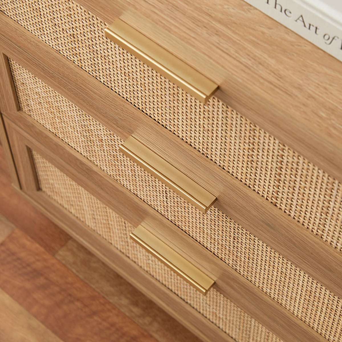 Noosa Rattan Six Drawer - Natural - Mocka New Zealand