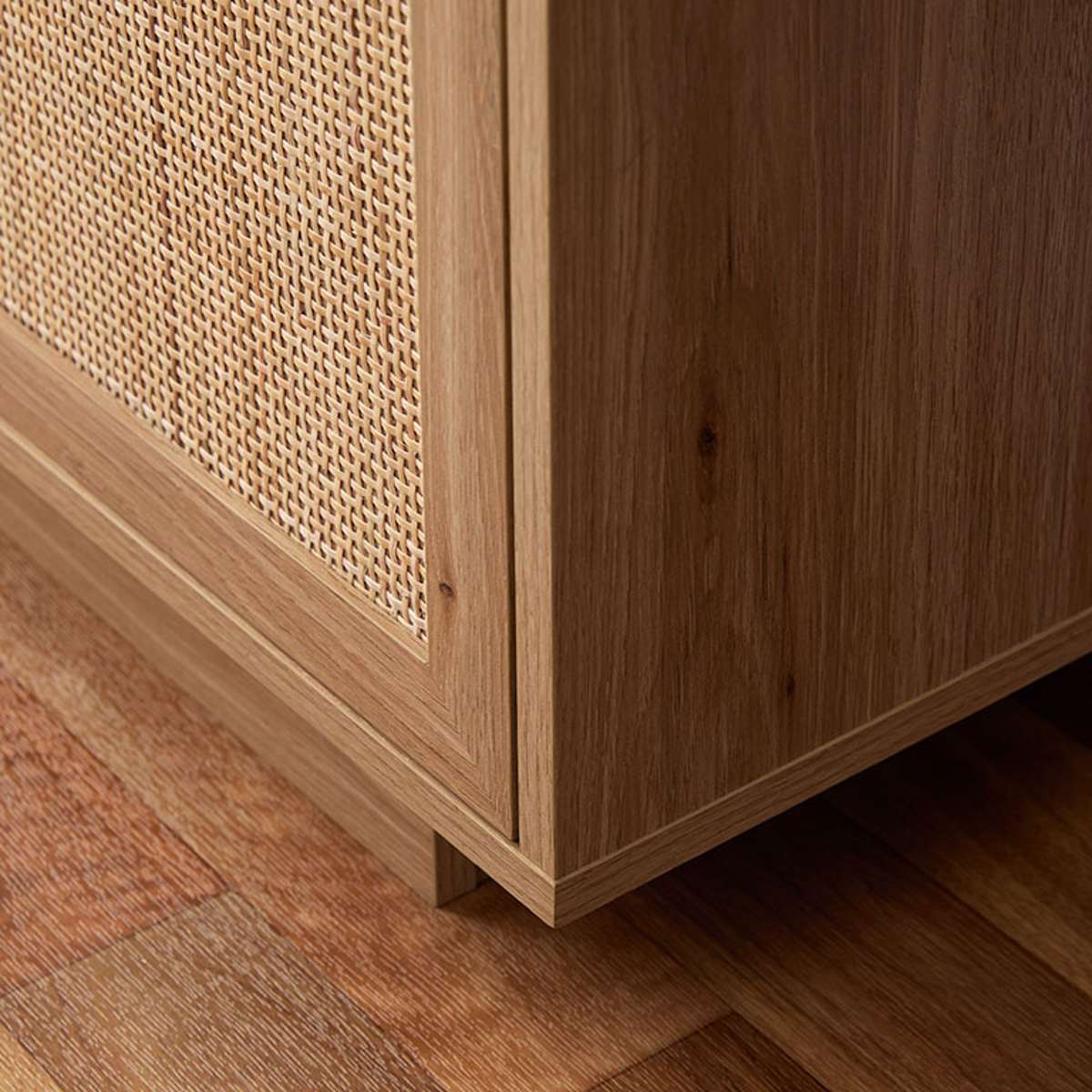 Noosa Rattan Entertainment Unit - Natural - Mocka New Zealand