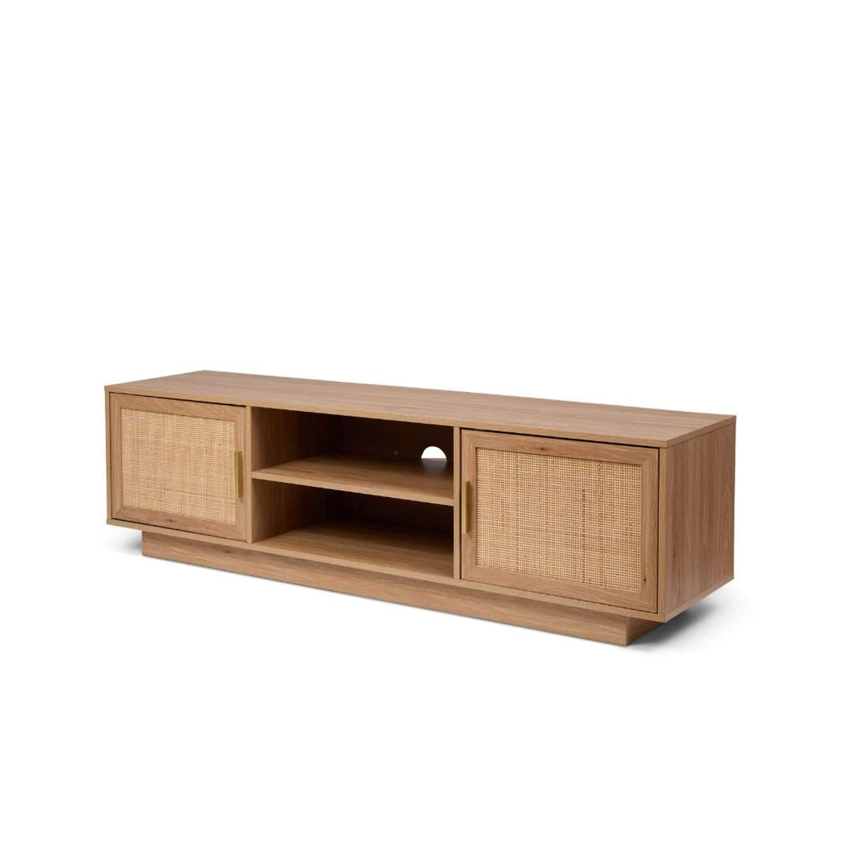 Noosa Rattan Entertainment Unit - Natural - Mocka New Zealand