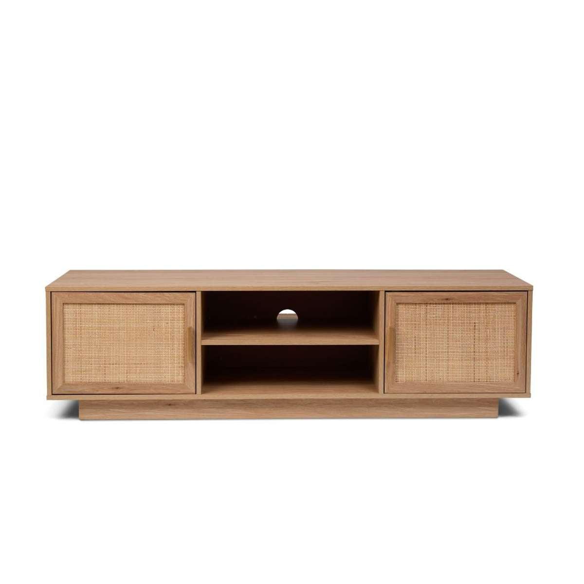 Noosa Rattan Entertainment Unit - Natural - Mocka New Zealand