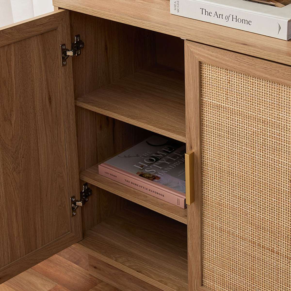 Noosa Rattan Shoe Cabinet - Natural - Mocka New Zealand