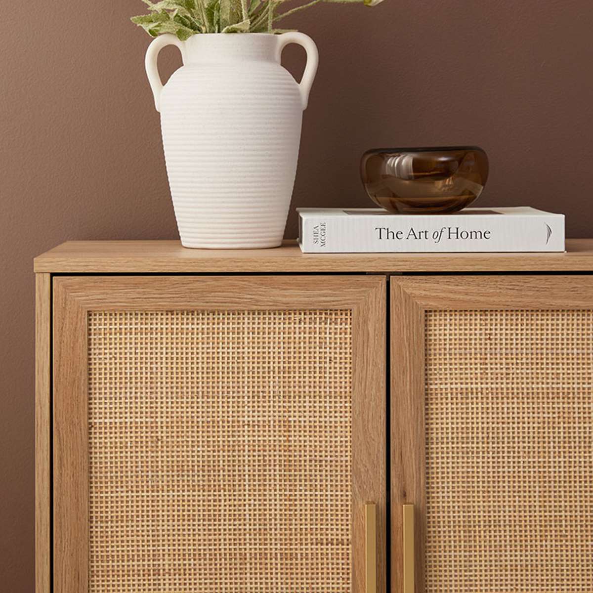 Noosa Rattan Shoe Cabinet - Natural - Mocka New Zealand