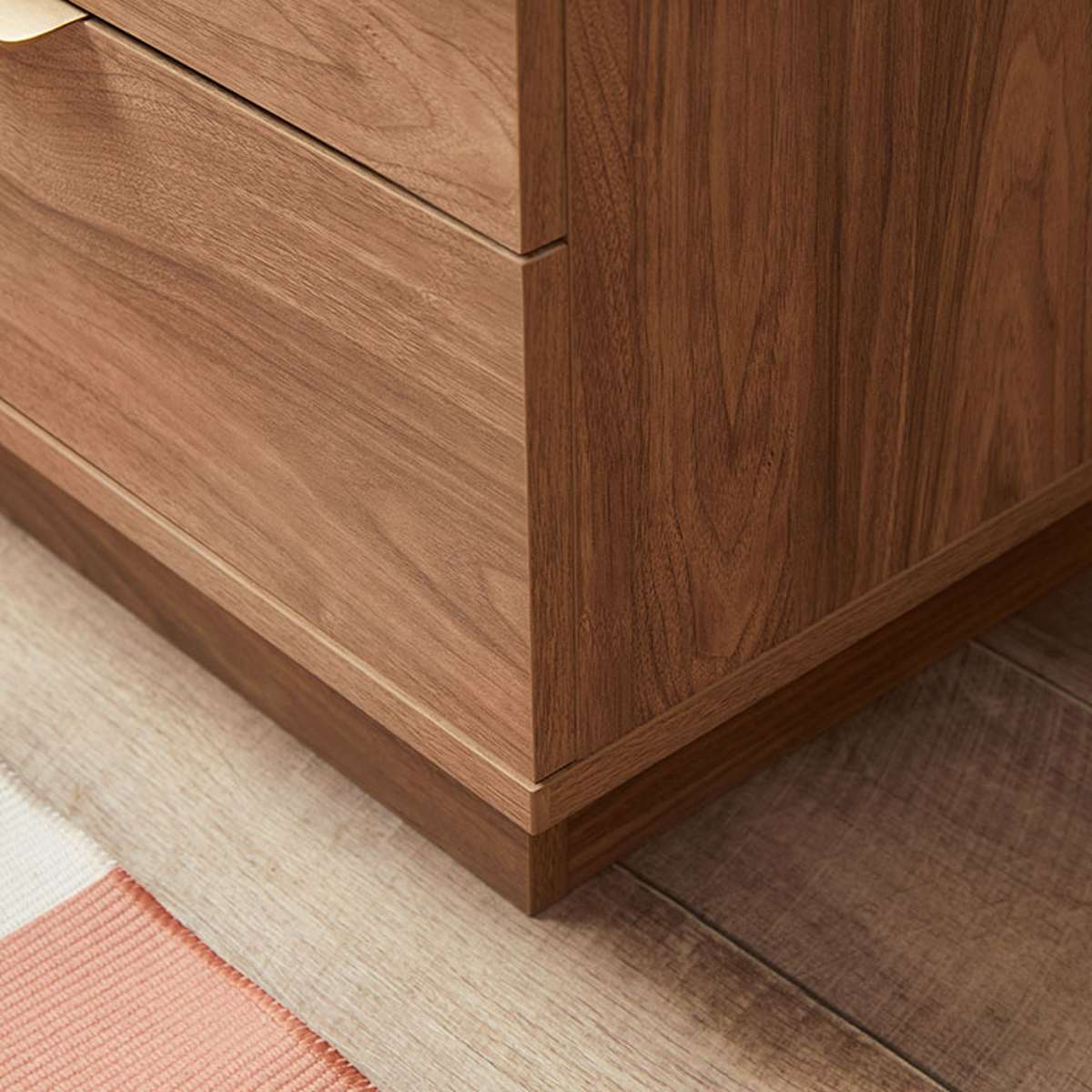 Maverick Bedside Table - Pecan - Mocka New Zealand