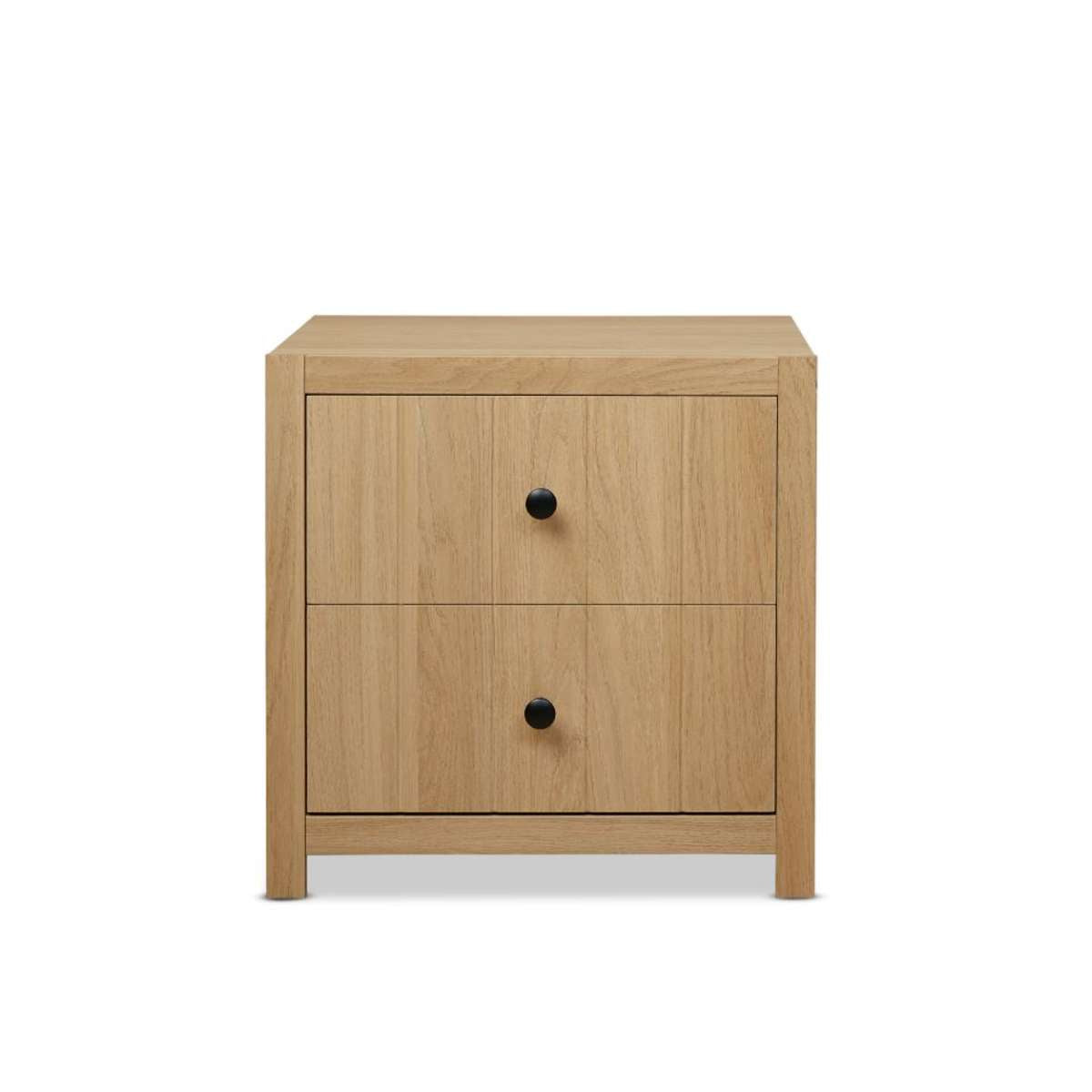 Portland Bedside Table - Natural - Mocka New Zealand